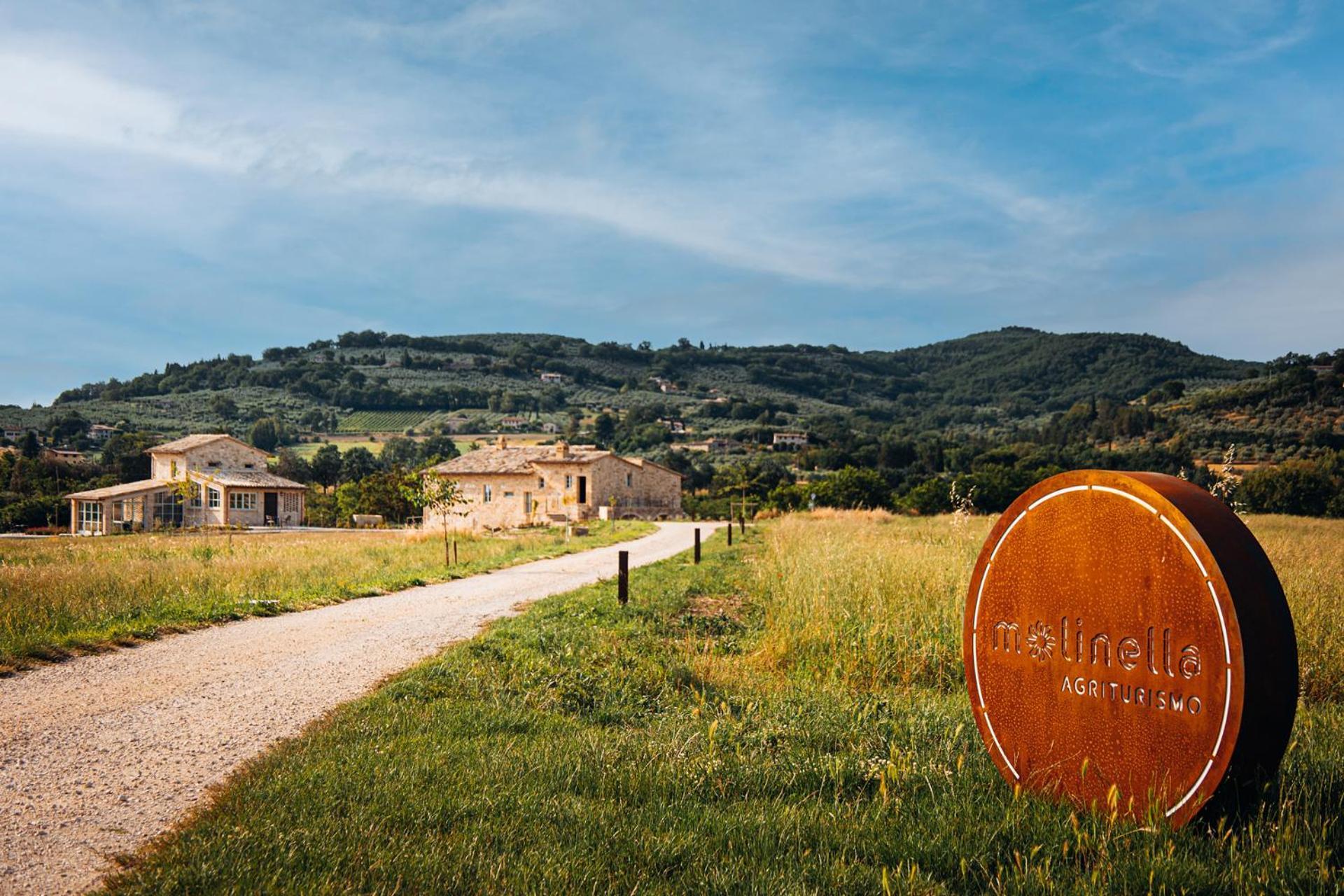 Вилла Agriturismo Molinella Ассизи Экстерьер фото